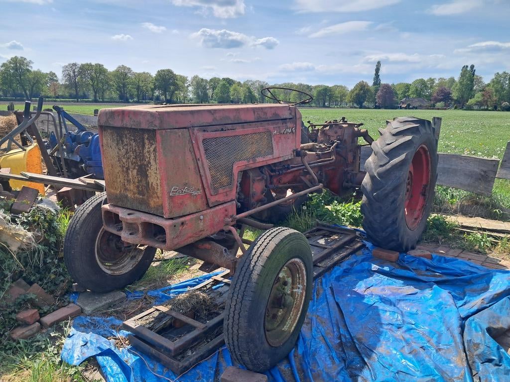 Hanomag 400 voor onderdelen (project), Ophalen