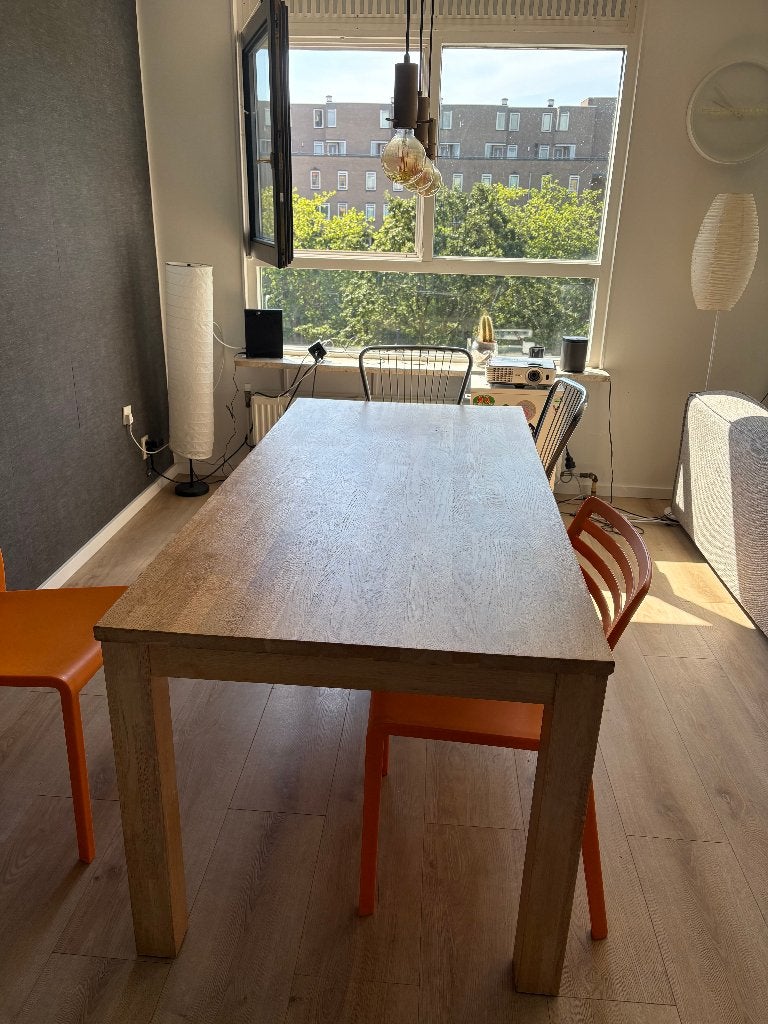 Dining Table, Ophalen, Gebruikt, 100 tot 150 cm, Vijf personen of meer