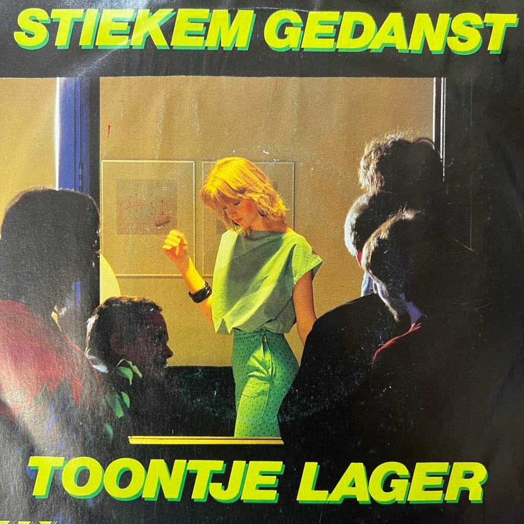 Toontje Lager - Stiekem Gedanst (Vinyl Single), Ophalen of Verzenden, 1980 - 1989, Gebruikt