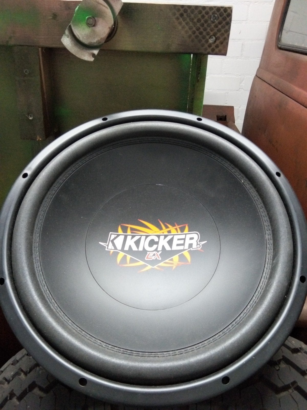 kicker ex 154 bas-woofer, Ophalen, Zo goed als nieuw