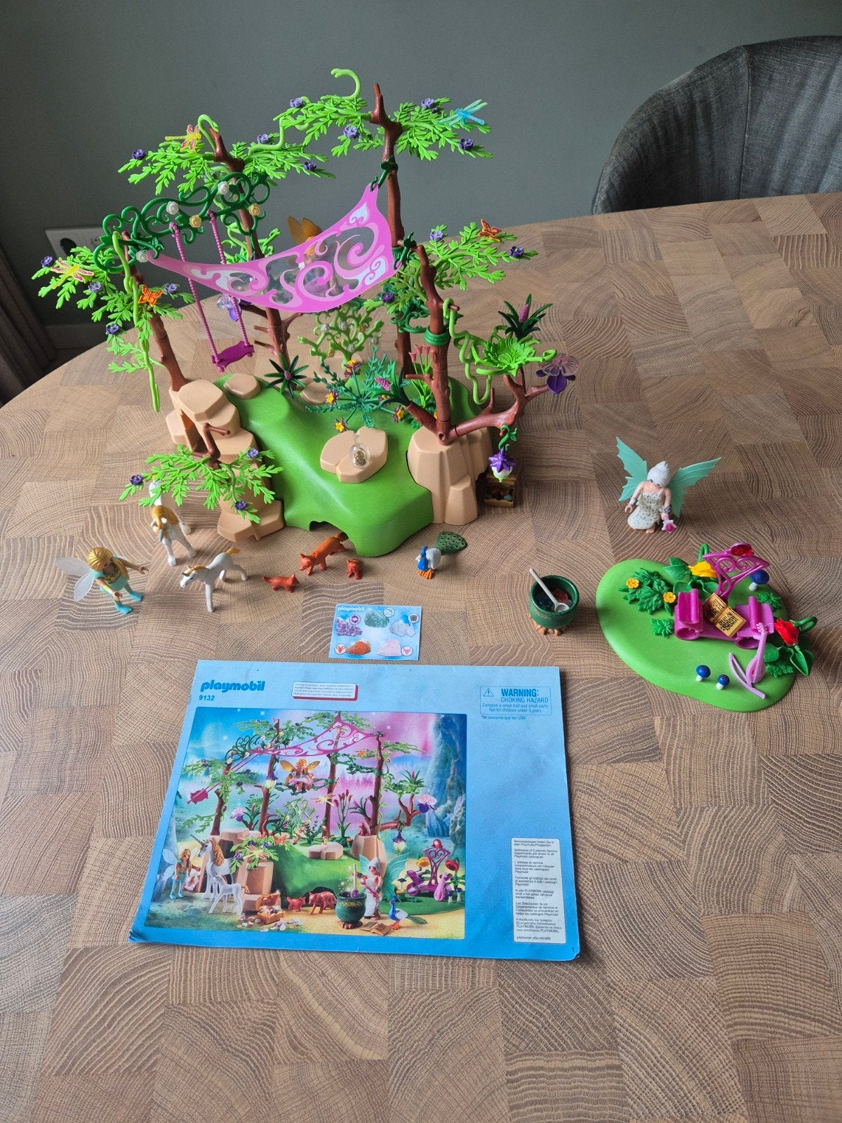 Playmobil Magische Feeëntuin 9132, Kinderen en Baby's, Speelgoed | Playmobil, Complete set, Overige typen, Ophalen of Verzenden