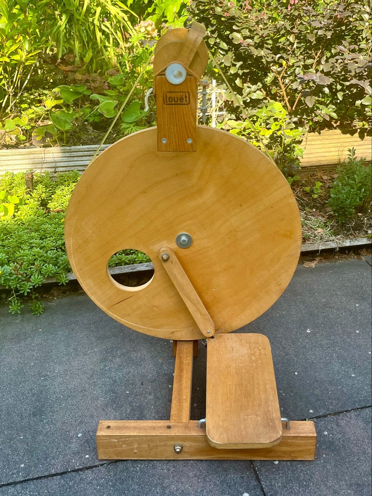 Louët Spinnewiel - Klassiek Houten Model, Ophalen, Gebruikt, Spinnewiel