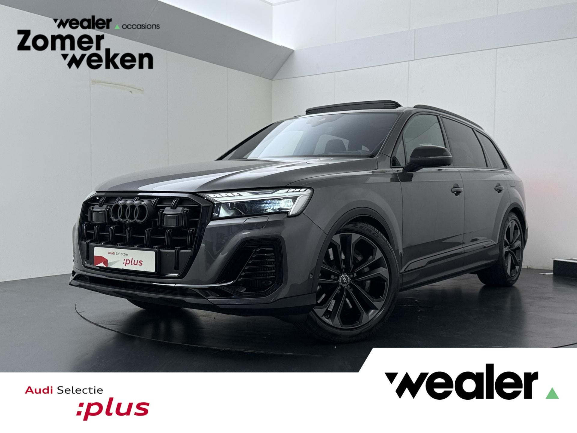 Audi Q7 55 TFSI e quattro Pro Line S | 394 PK | SoH 98% | Tr, Gebruikt, Met garantie (alle), 26 kWh, Hybride Elektrisch/Benzine