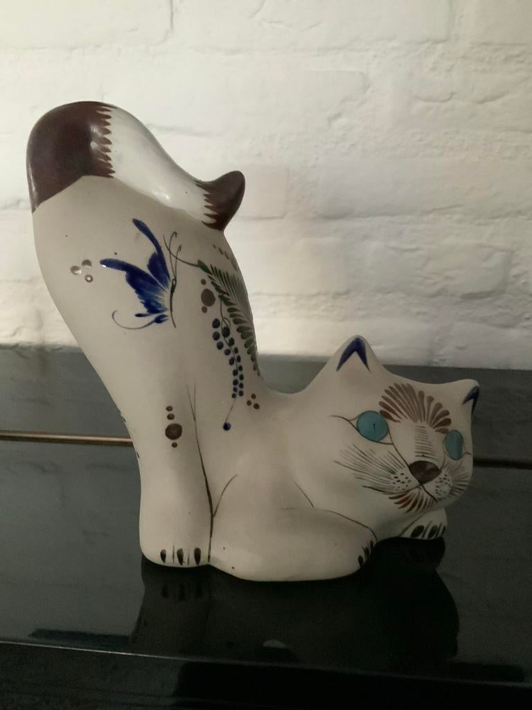 Aardewerk kat van Mexita Reyna, Antiek en Kunst, Ophalen of Verzenden