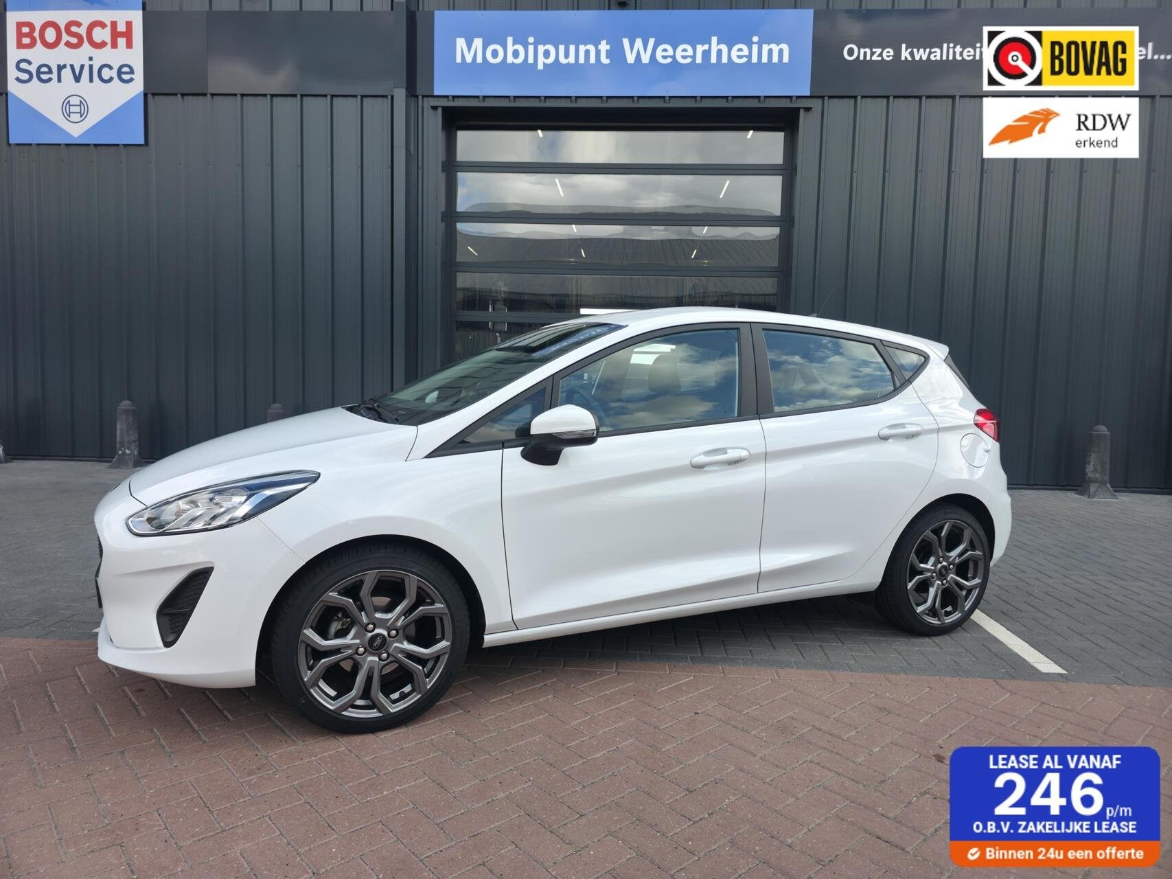 Ford Fiesta 1.0 EcoBoost Automaat, Nieuwstaat, Connected, 12 maanden, Gebruikt, Bedrijf, 998 cc
