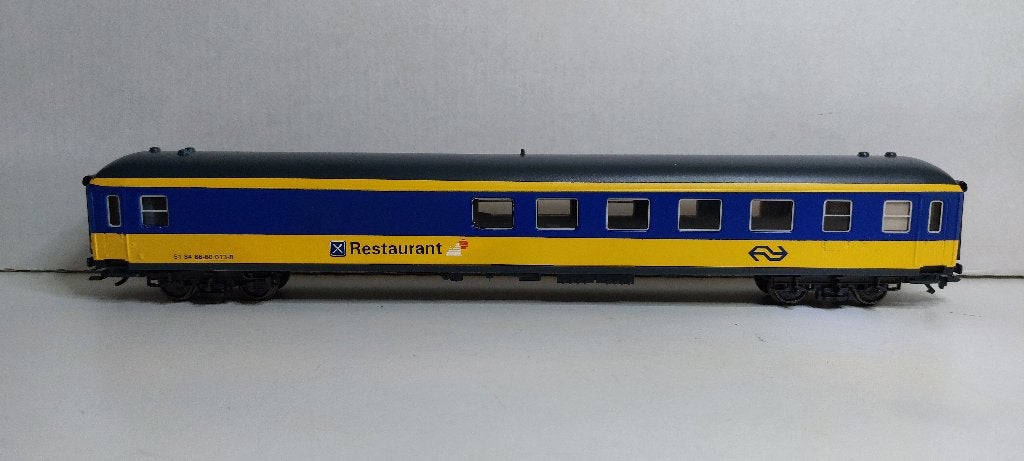 Restaurant Rijtuig van de NS **Nieuwstaat** (06), Wisselstroom, Wagon, Ophalen of Verzenden, Zo goed als nieuw