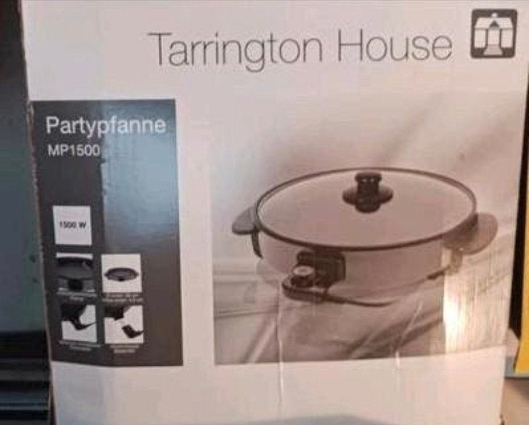 Tarrington House Partypanne MP1500, Overige materialen, Met deksel, Overige typen, Nieuw