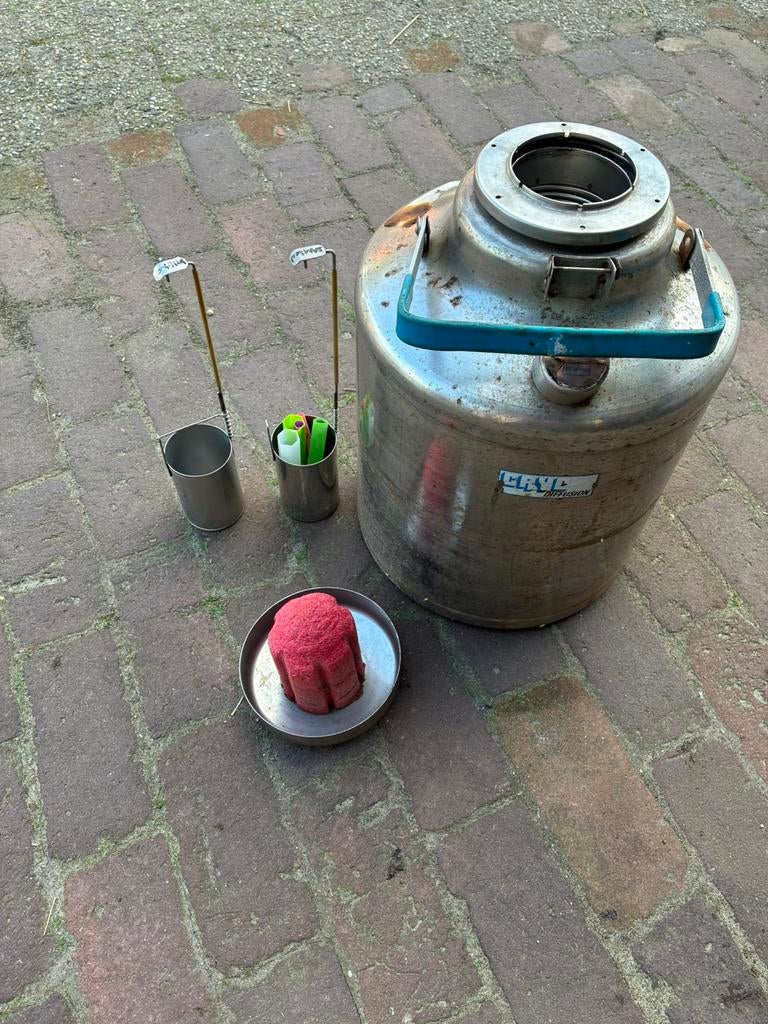 Stikstof vat, Ophalen of Verzenden, Zo goed als nieuw
