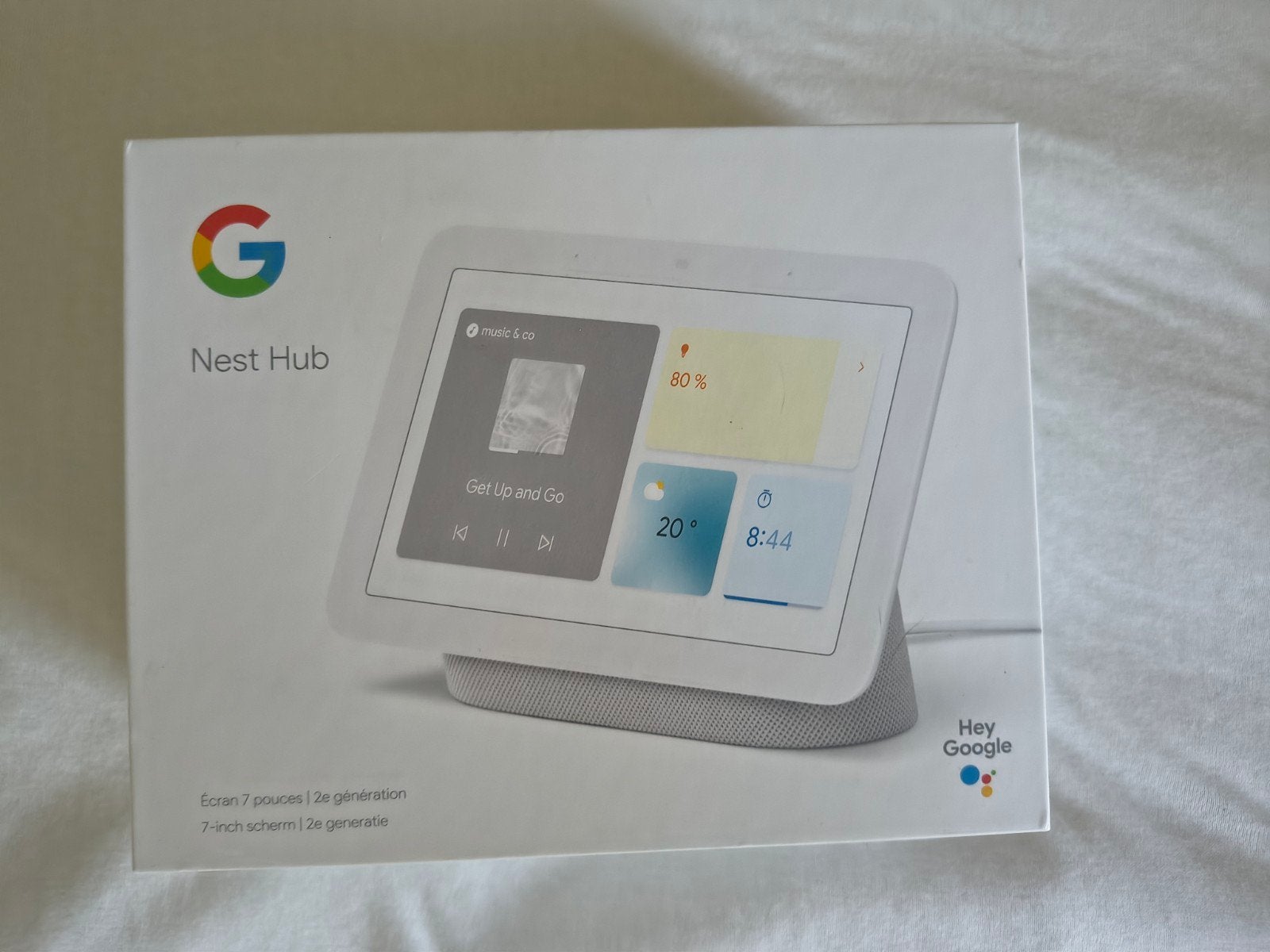 Google Nest Hub (2 generatie) ongebruikt, Ophalen of Verzenden, Nieuw