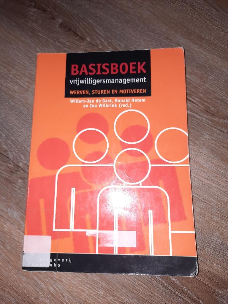 basisboek vrijwilligersmanagement, Ophalen of Verzenden, Beta, Zo goed als nieuw, HBO