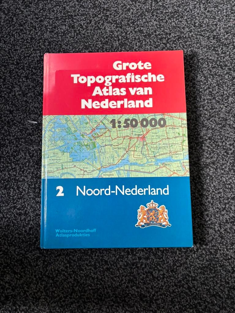Topografische Atlas Nederland - Noord-Nederland, Landkaart, 1800 tot 2000, Nederland, Ophalen