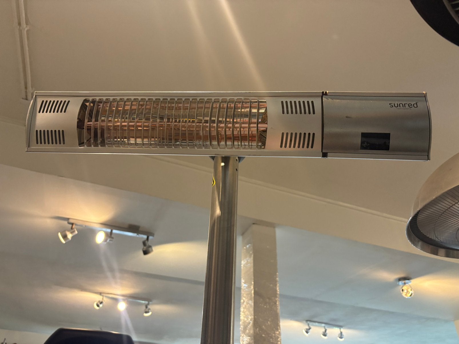 Terrasverwarmer ZHQ1821SH-ADC 2100W, Draaibaar, Vloer, Zo goed als nieuw, Ophalen
