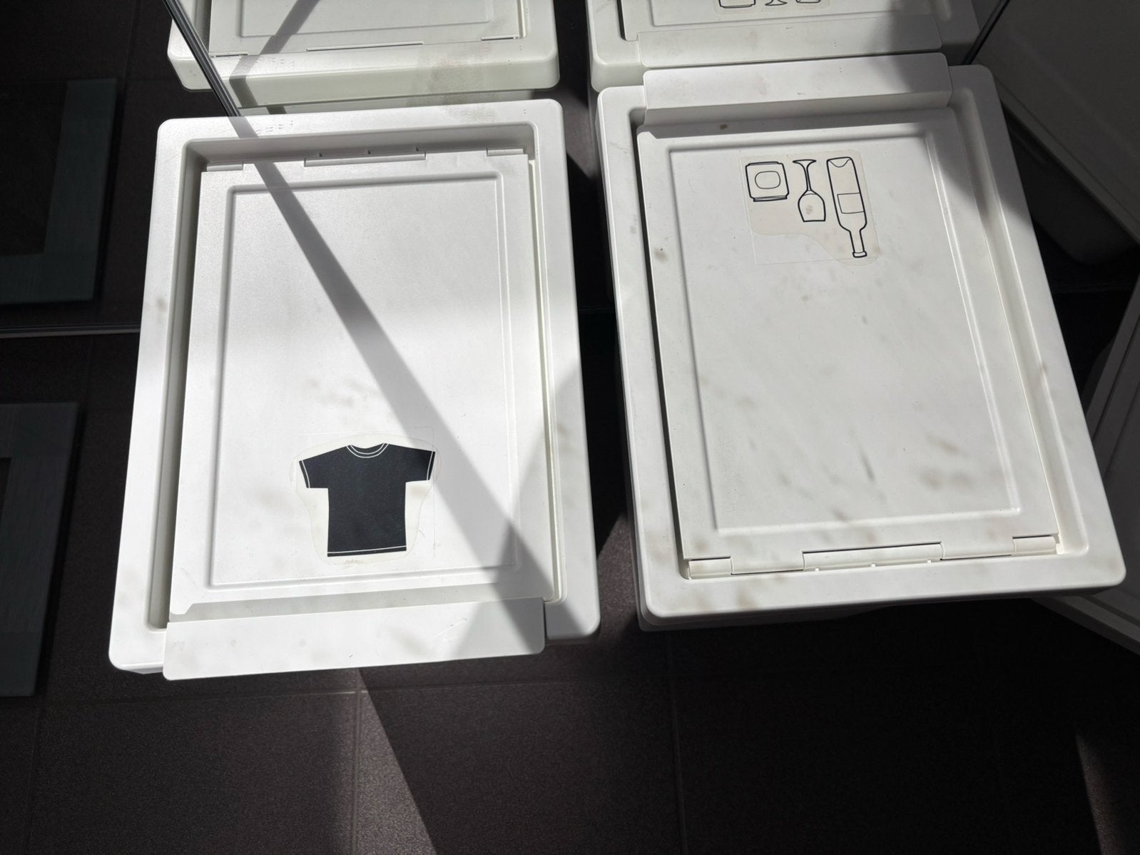 2 x Ikea Filur sorteerbakken, Ophalen, Gebruikt