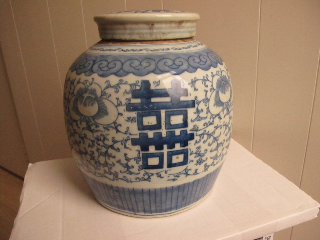 Antieke grote gemberpot, Verzenden