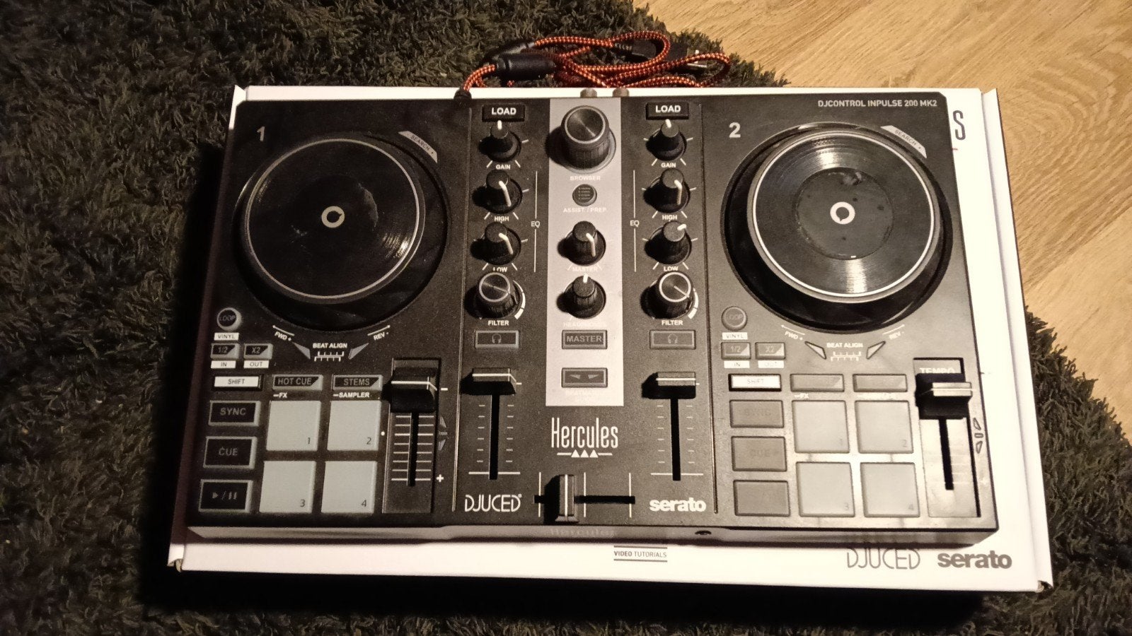 Hercules DJControl Inpulse 200 MK2 DJ-controller, Muziek en Instrumenten, Dj-sets en Draaitafels, Ophalen of Verzenden, Zo goed als nieuw