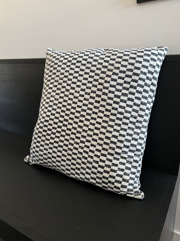 Nieuw zwart wit IKEA HAY limited edition kussen hoes 50x50cm, Wit, IKEA, Vierkant, Nieuw