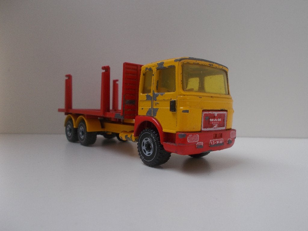 6130 MAN LKW mit Ladekran Siku, Ophalen of Verzenden, Gebruikt, Bus of Vrachtwagen, SIKU