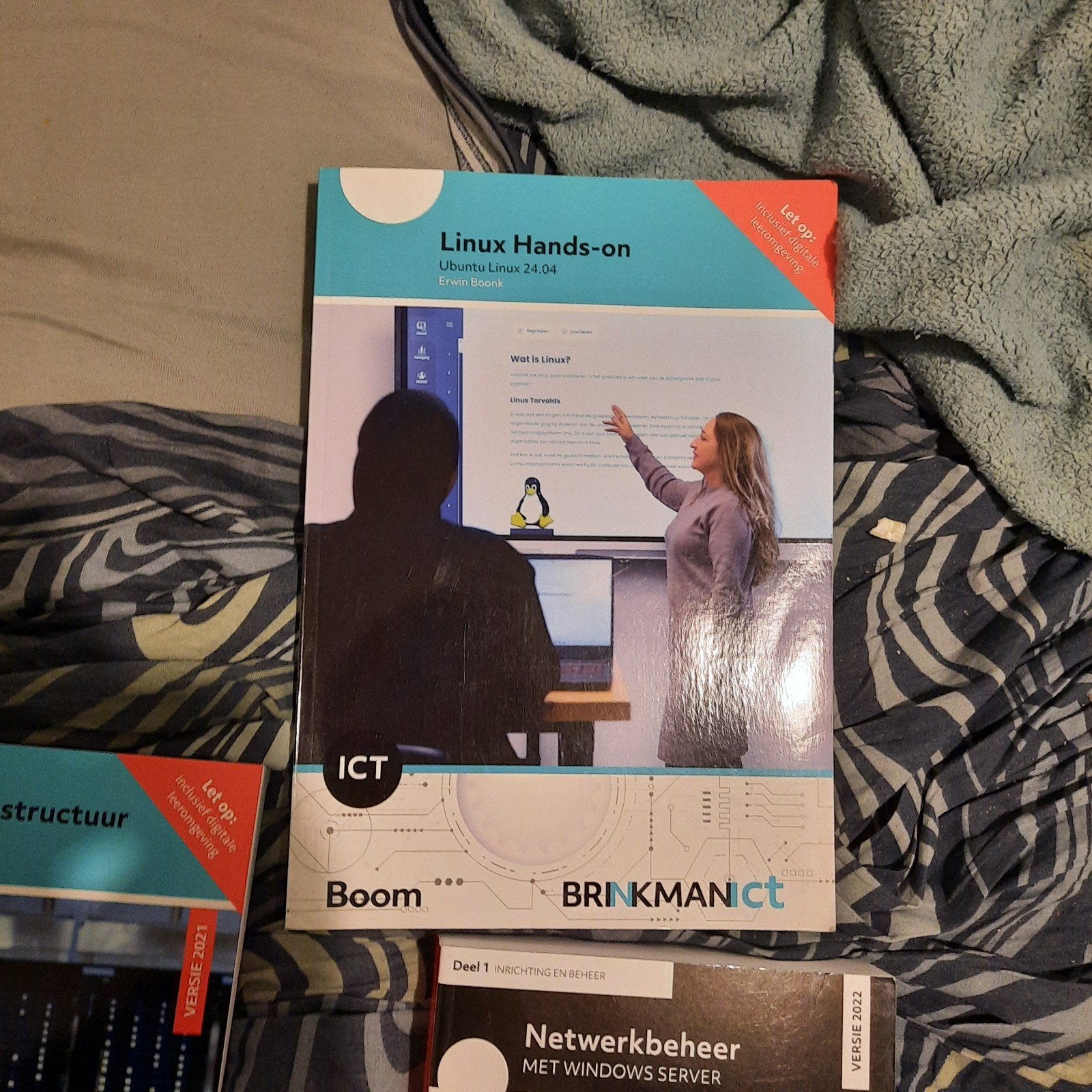 ICT Boeken: Linux, Netwerkinfrastructuur, Netwerkbeheer, Boeken, Ophalen, Zo goed als nieuw, MBO, Beta