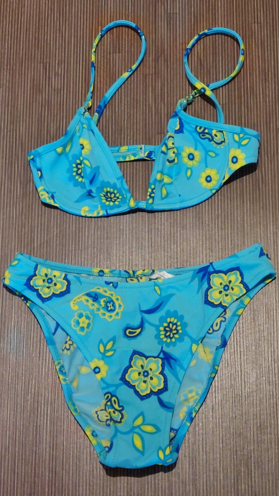 Beugel bikini Calzedonia maat 70, Blauw, Calzedonia, Ophalen of Verzenden, Bikini