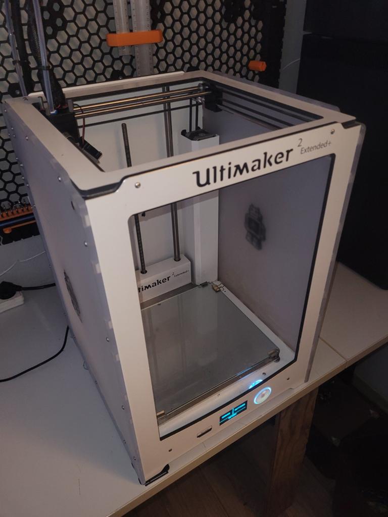 Ultimaker 2+ extended met filament, Computers en Software, 3D Printers, Ophalen, Gebruikt, Ultimaker, Filament