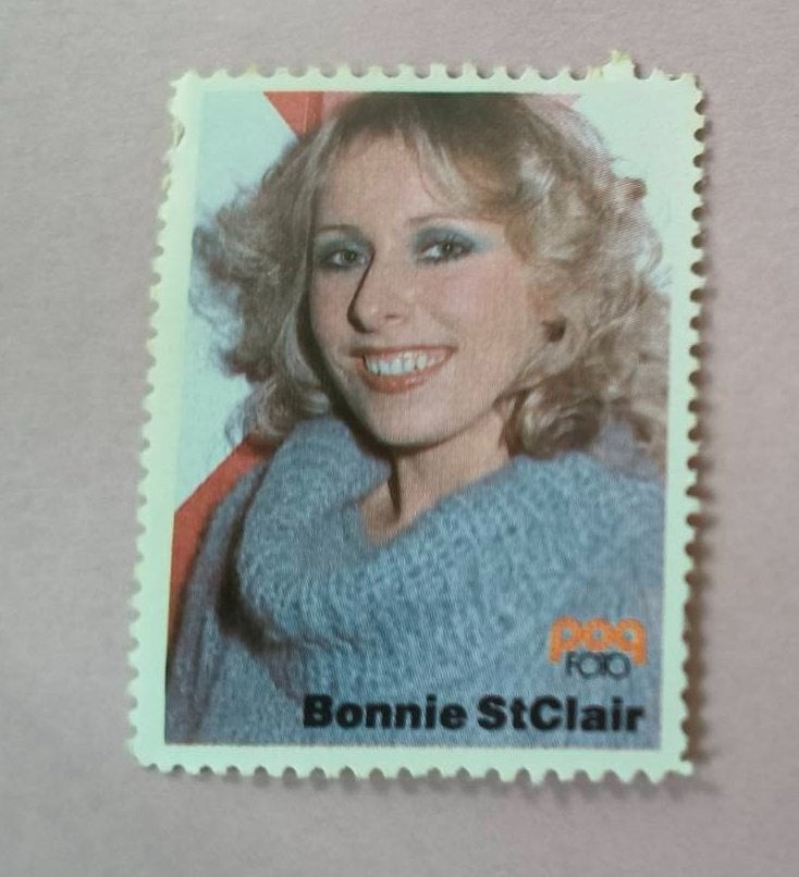 Popfoto zegel Bonnie Stclair, Ophalen of Verzenden, Nieuw, Foto of Kaart