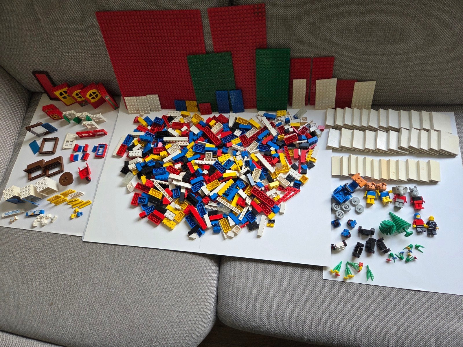 Lego vintage jaren 80 diverse, Ophalen of Verzenden, Gebruikt, Losse stenen, Lego