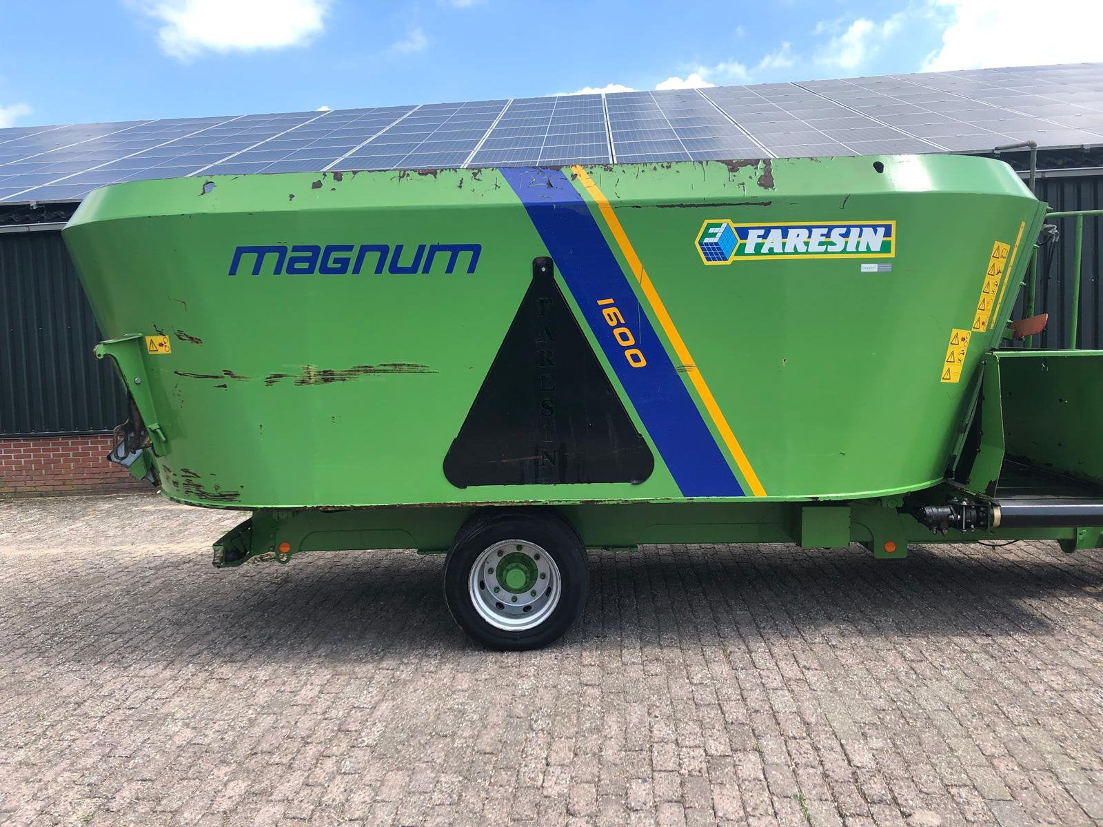 Faresin Magnum 16m3 veevoer mengwagen, Zakelijke goederen, Agrarisch | Werktuigen, Ophalen, Veehouderij, Voertechniek