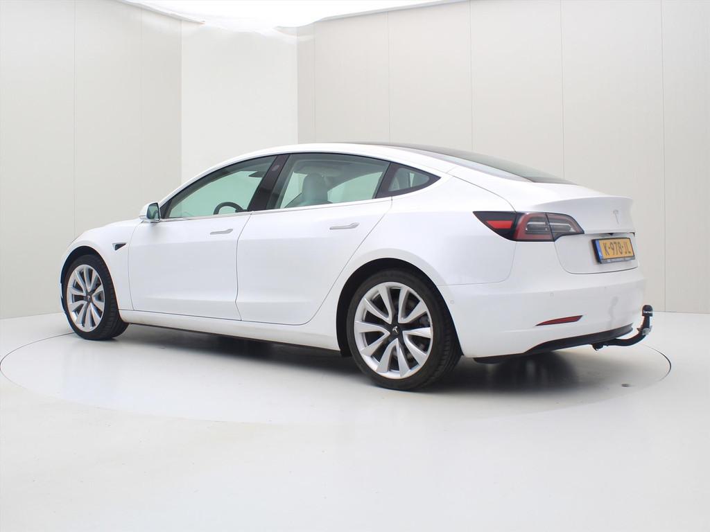 Tesla Model 3 Standard RWD Plus 89.2% SoH [ WIT LEDER+LFP-AC, Auto's, Tesla, Automaat, Gebruikt, Wit, Sedan
