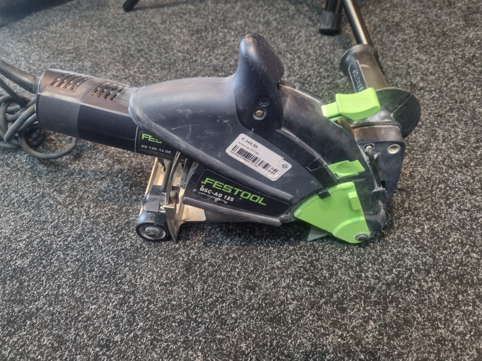 Festool DSC-AG 125 ag 125-14 de Diamantslijper met geleider, Ophalen of Verzenden