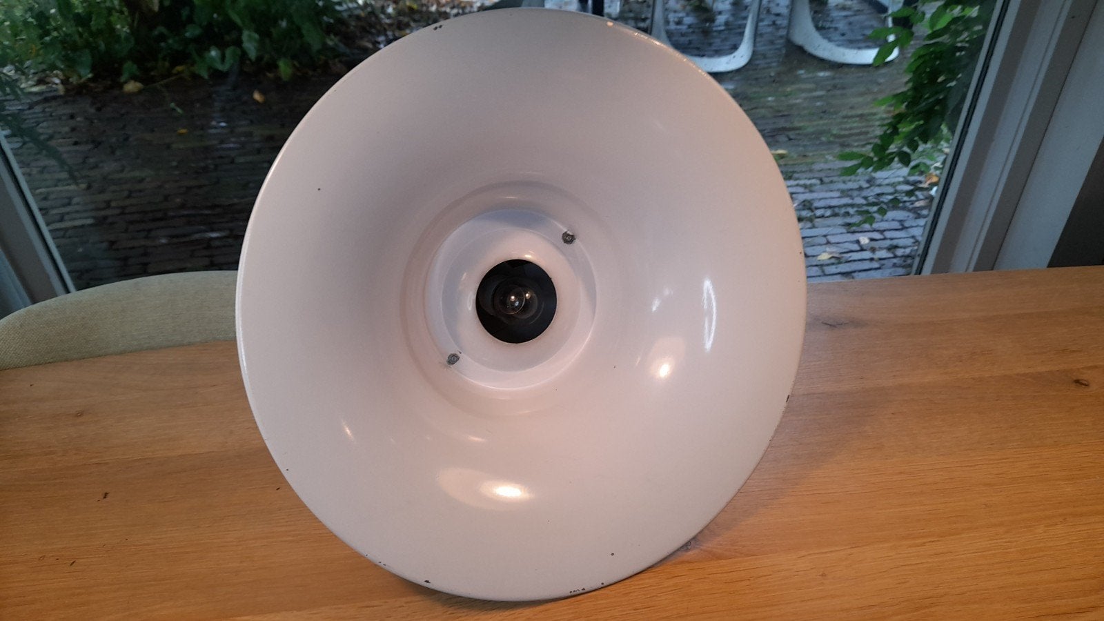 Hanglamp 'The Hat' van Joe Colombo voor Stilnovo, jaren '60, Gebruikt, Vintage, Mid-century Modern, Space Age, Metaal, E27 (groot)