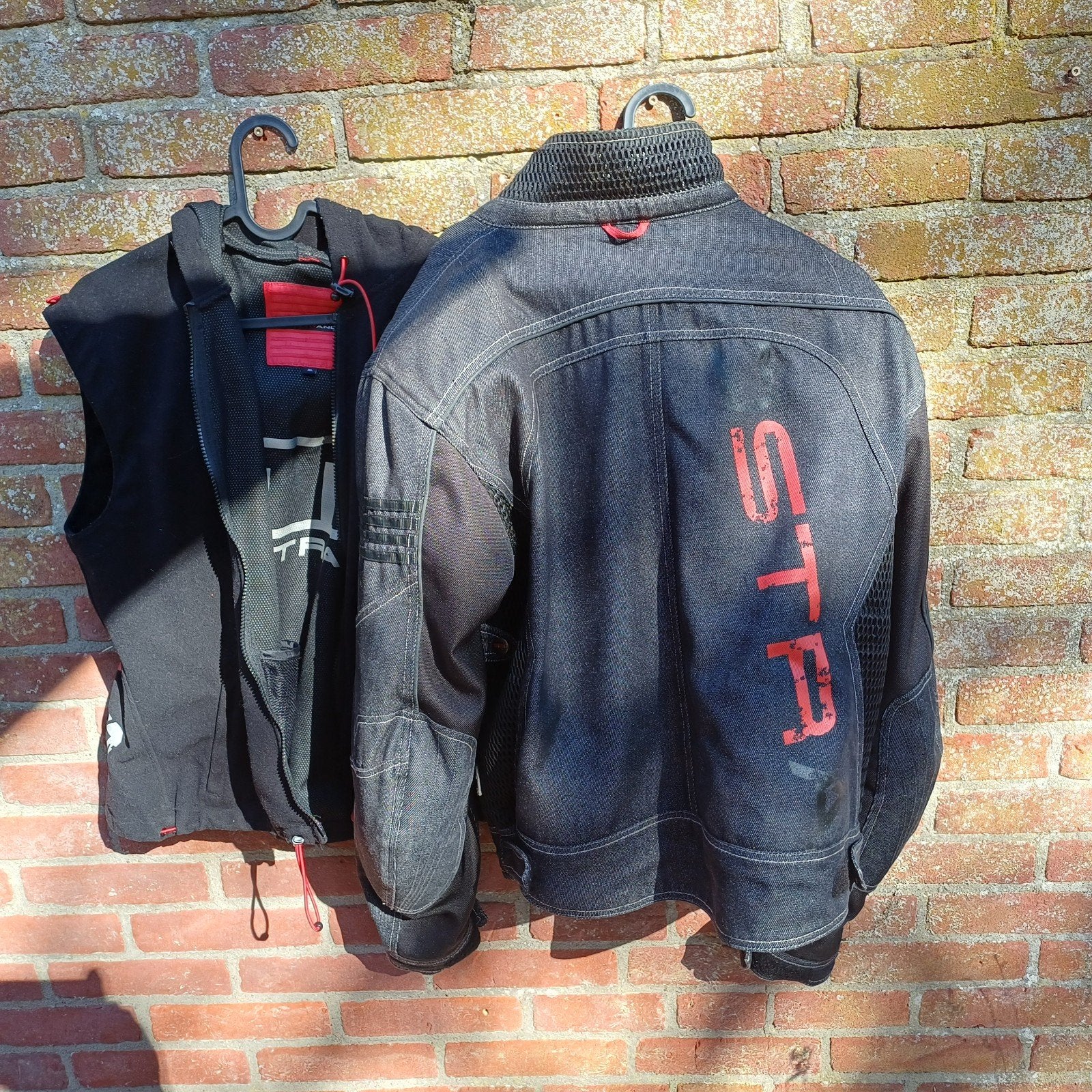Lindstands Zomerspijker Motorjas - Maat XL, Motoren, Jas | textiel, Heren, Ophalen of Verzenden, Lindstands