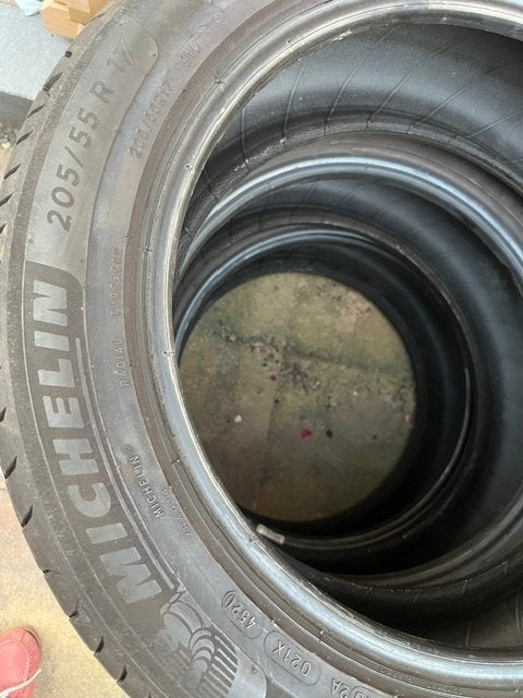 4 Michelin Primacy 4  205/55 R17 zomerbanden voor 100,00, Ophalen, Gebruikt, 17 inch, 205 mm