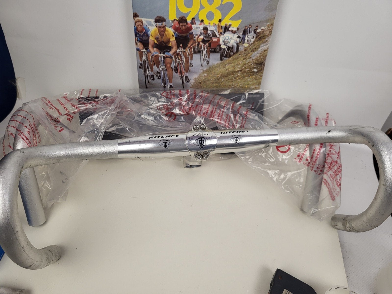 Ritchey Classic stuur ahead stem zadelpen stuurpen, Ritchey, Stuur, Zo goed als nieuw, Ritchey
