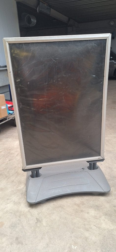 Stoepbord 92x126, Verzamelen, Ophalen, Gebruikt, Reclamebord