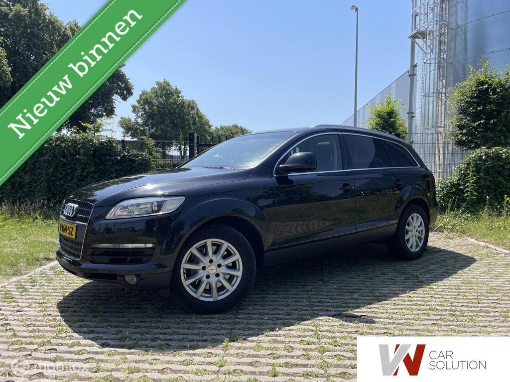 Audi Q7 3.0 TDI quattro Pro Line+, Automaat, 232 pk, Zwart, Bedrijf