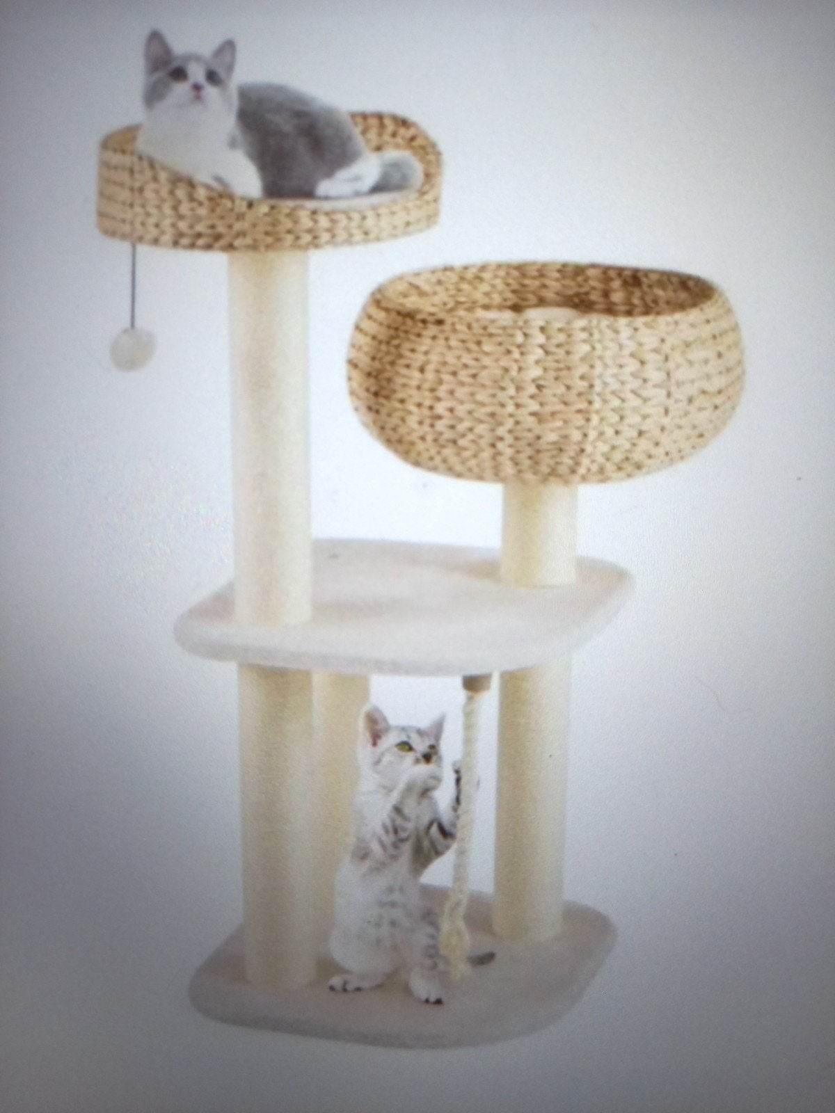 Kattenklimboom met 2 manden, nieuw, Ophalen, Nieuw