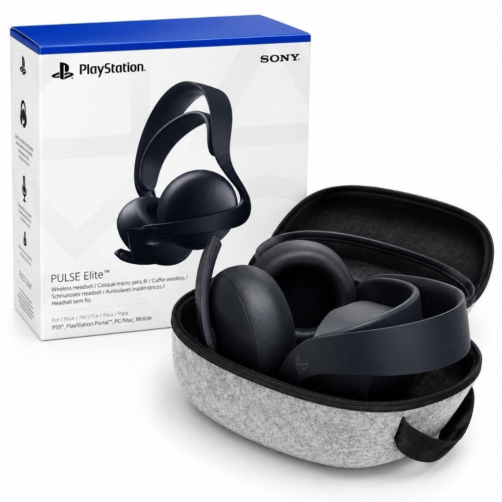 Sony PlayStation Pulse Elite Headset Midnight Black | ZGAN, ., Ophalen of Verzenden, Zo goed als nieuw, .