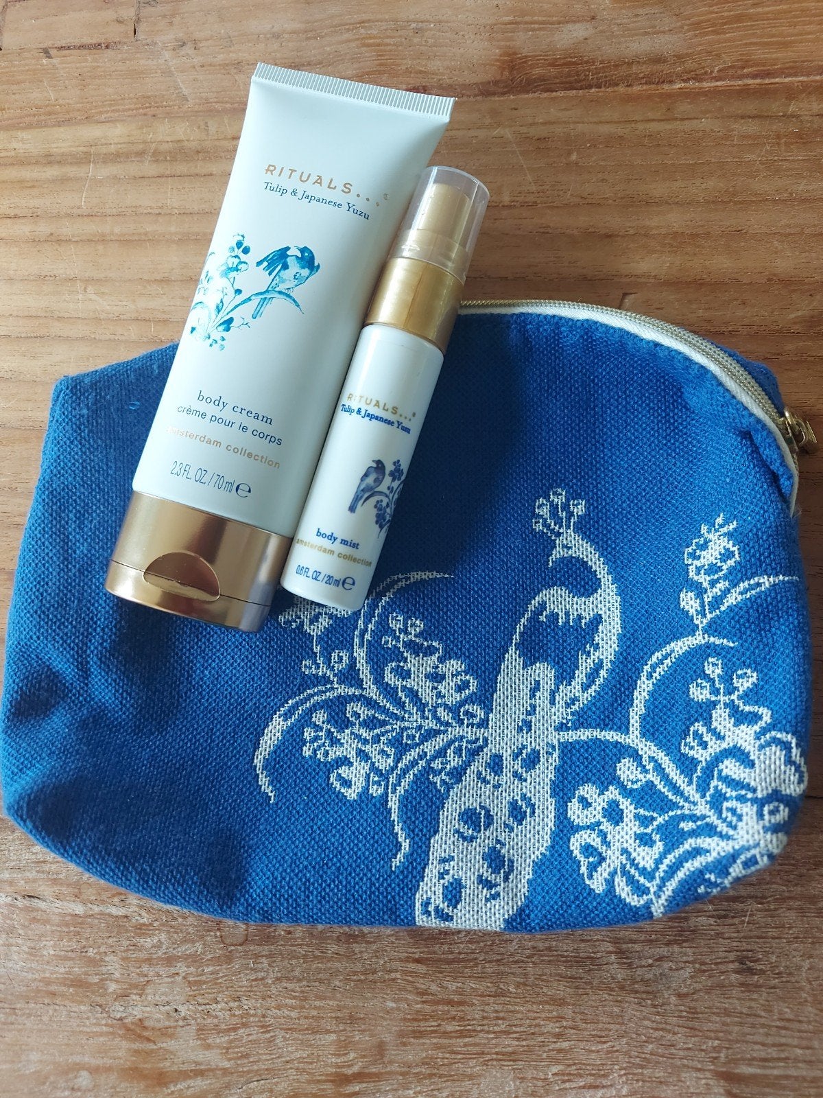 Rituals Amsterdam collection bodycream, body mist, toilettas, Ophalen of Verzenden, Nieuw, Deodorant of Bodyspray