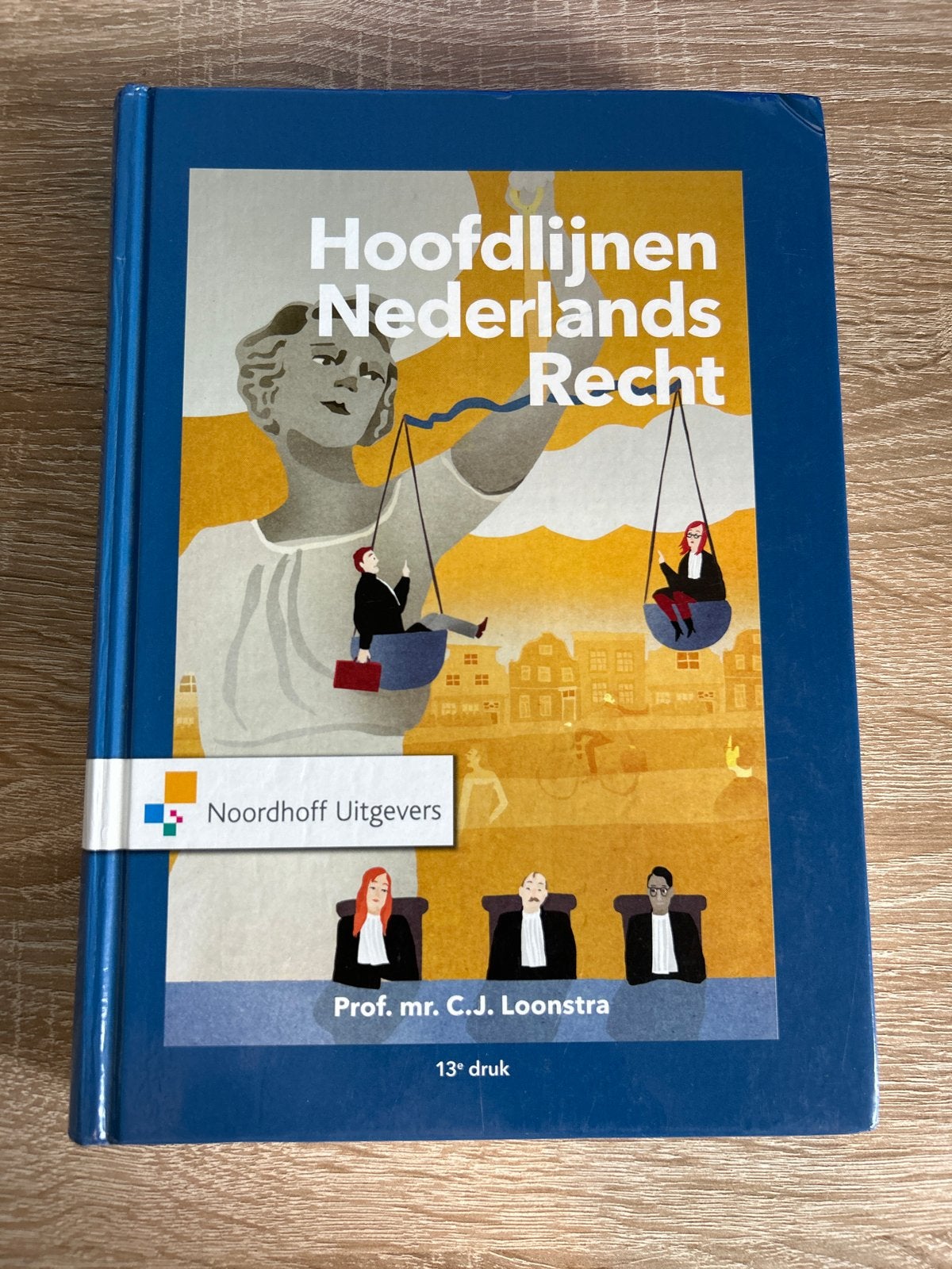 Hoofdlijnen Nederlands Recht - 13e druk, Ophalen of Verzenden, Gamma, Zo goed als nieuw, HBO