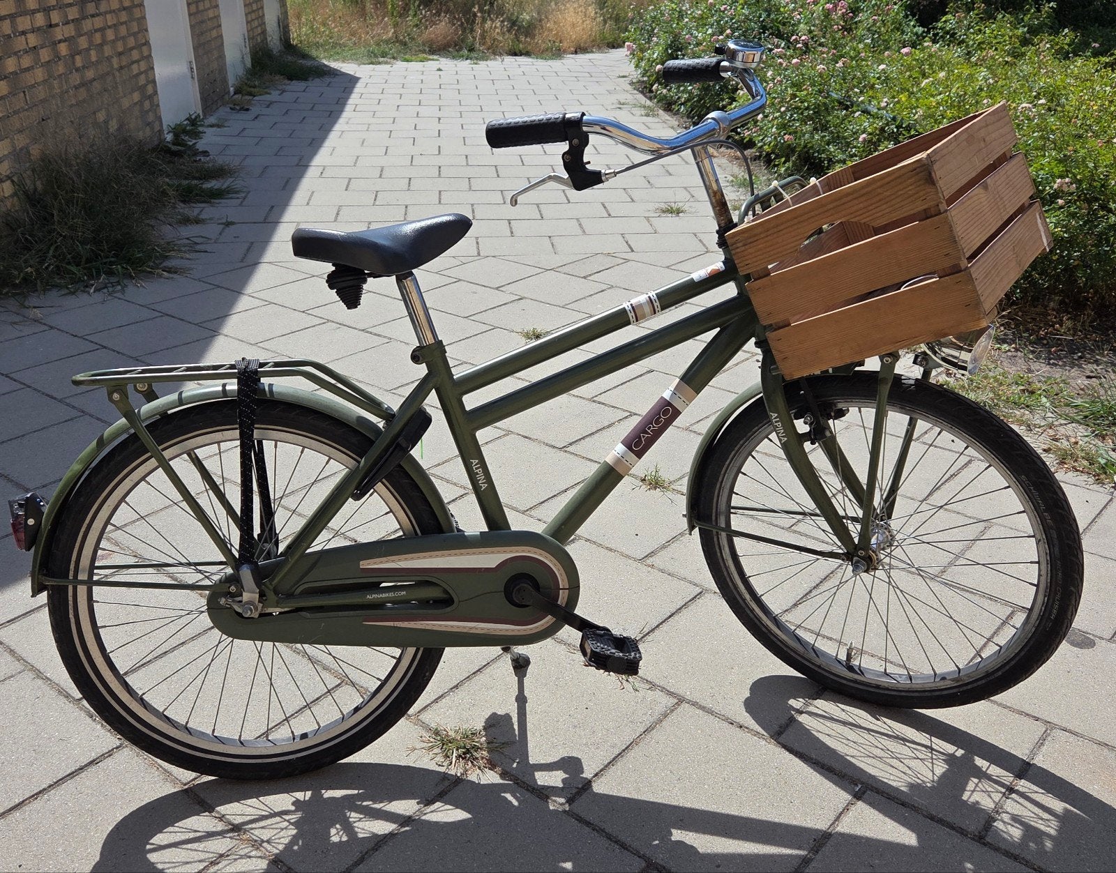 Alpina kinder fiets 22 inch, Ophalen, Gebruikt, Terugtraprem, Overige merken