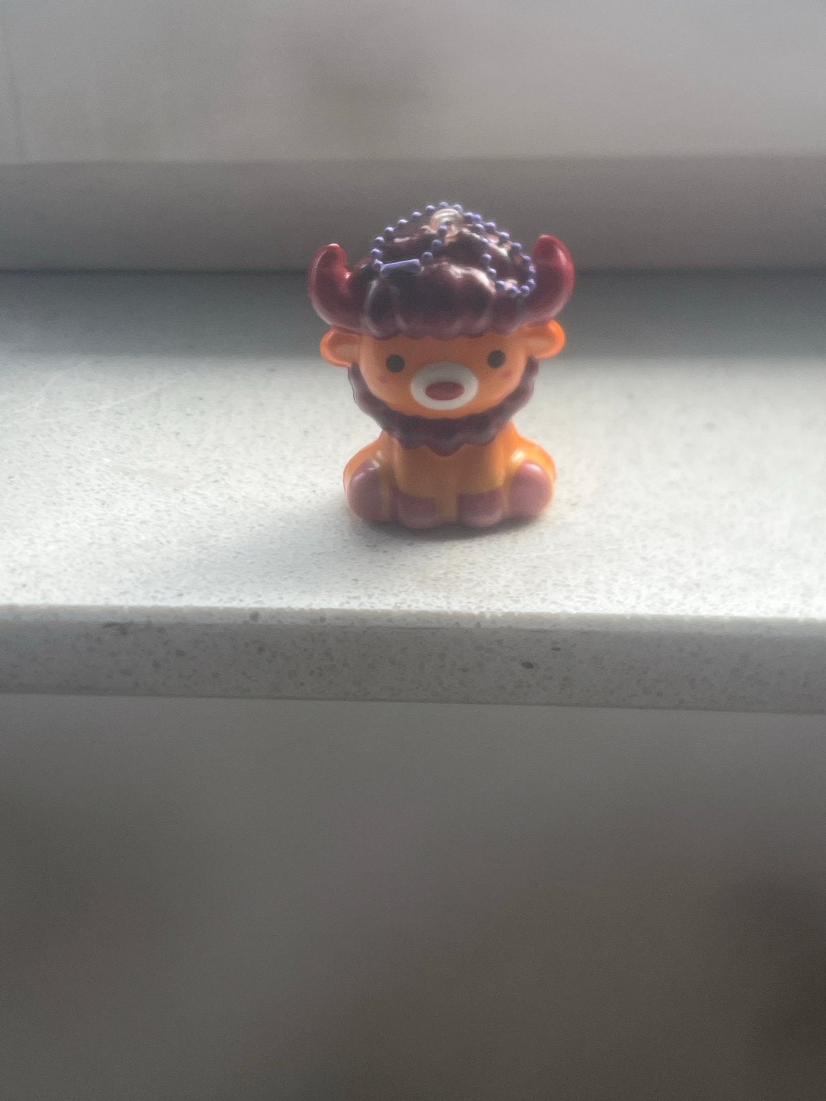 Schattige Squishy Stier Sleutelhanger, Kinderen en Baby's, Ophalen of Verzenden, Zo goed als nieuw, Jongen of Meisje