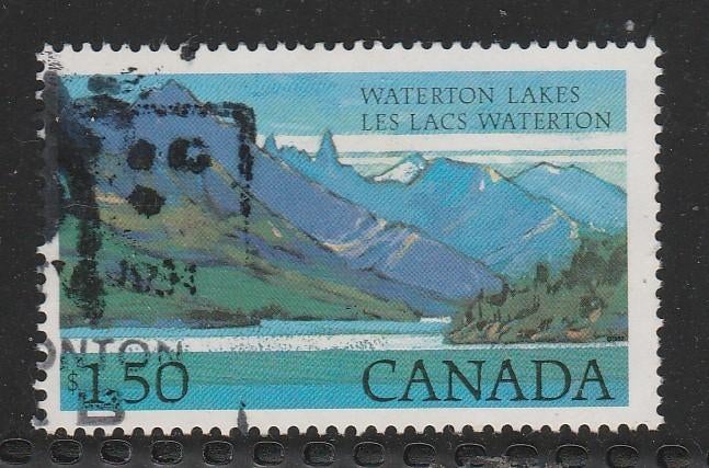 Canada 1977 - Waterton Lakes, Ophalen, Gestempeld, Noord-Amerika
