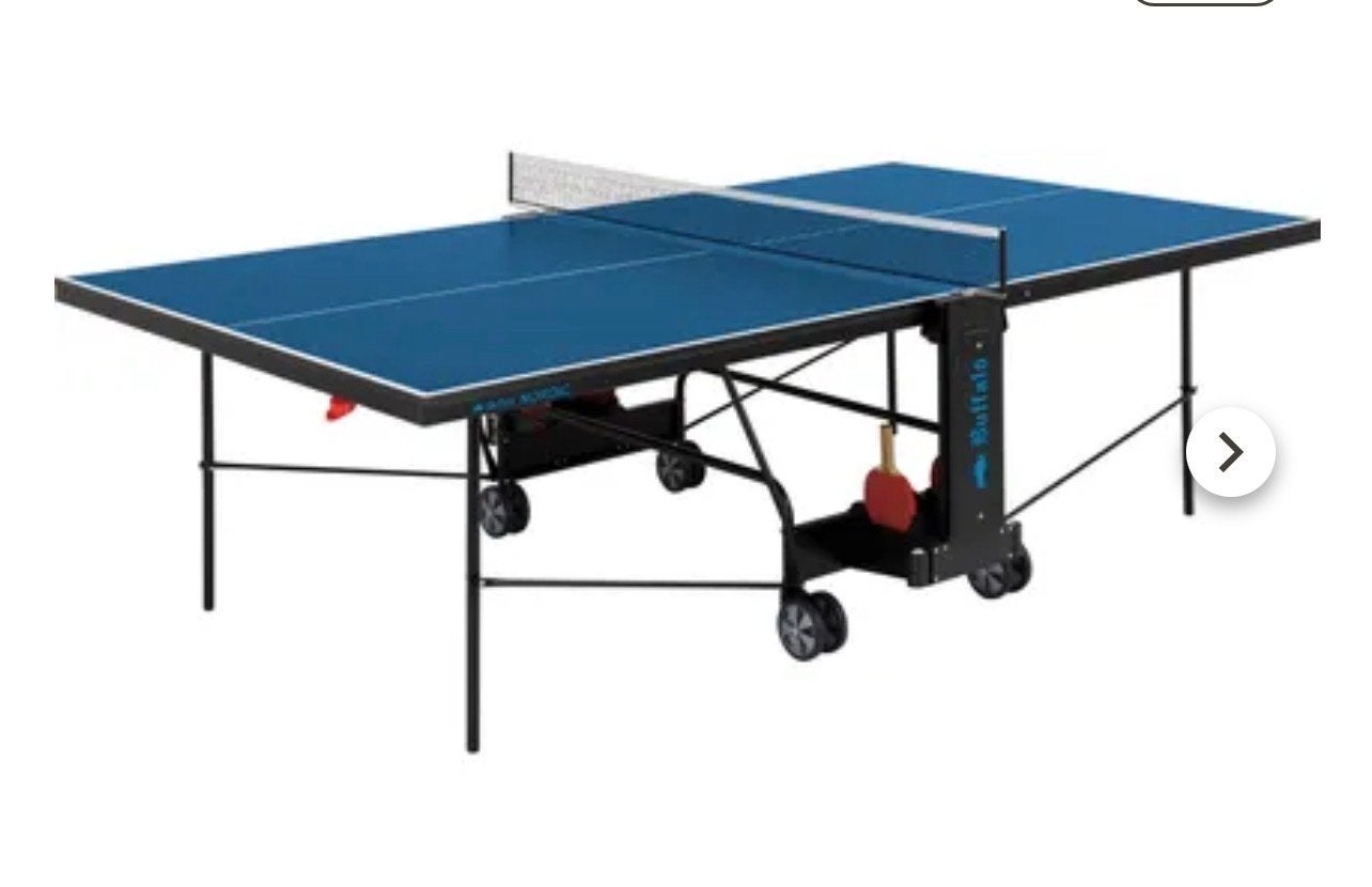 Buffalo Outdoor Tafeltennistafel - Inklapbaar & Verrijdbaar, Ophalen, Gebruikt, Tafel Outdoor, Inklapbaar