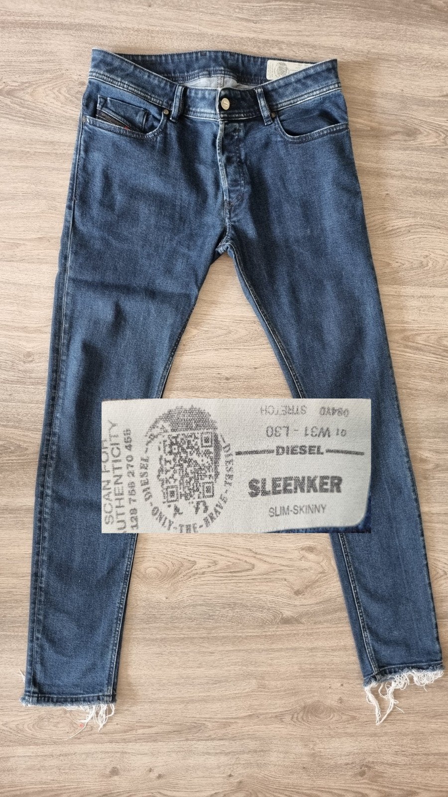 Diesel SLEENKER W31 L30 = 31x30 * Slim Skinny * #D2874, Kleding | Heren, Diesel, Blauw, Diesel, W32 (confectie 46) of kleiner