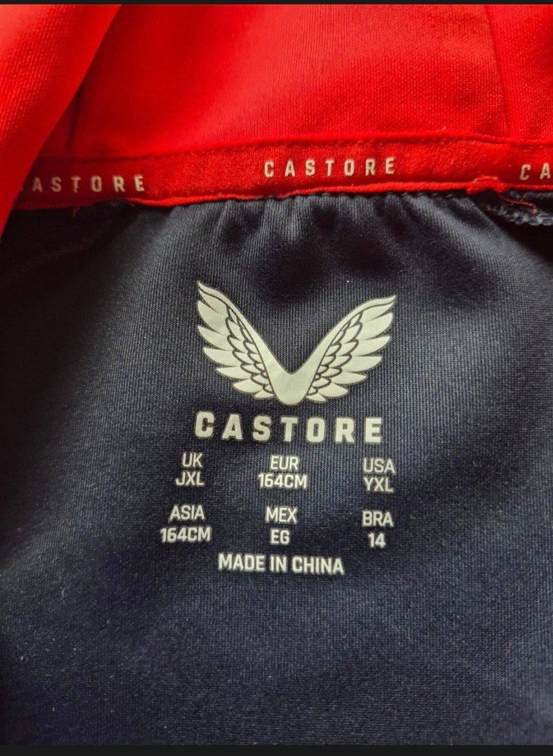Red Bull Racing Castore vest max verstappen - Maat 164cm, Ophalen of Verzenden, Zo goed als nieuw, Maat 46 (S) of kleiner, Blauw