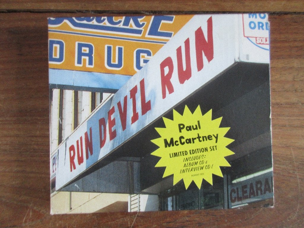 Paul McCartney Run Devil Run - 2CD Limited edition, Ophalen of Verzenden, Zo goed als nieuw