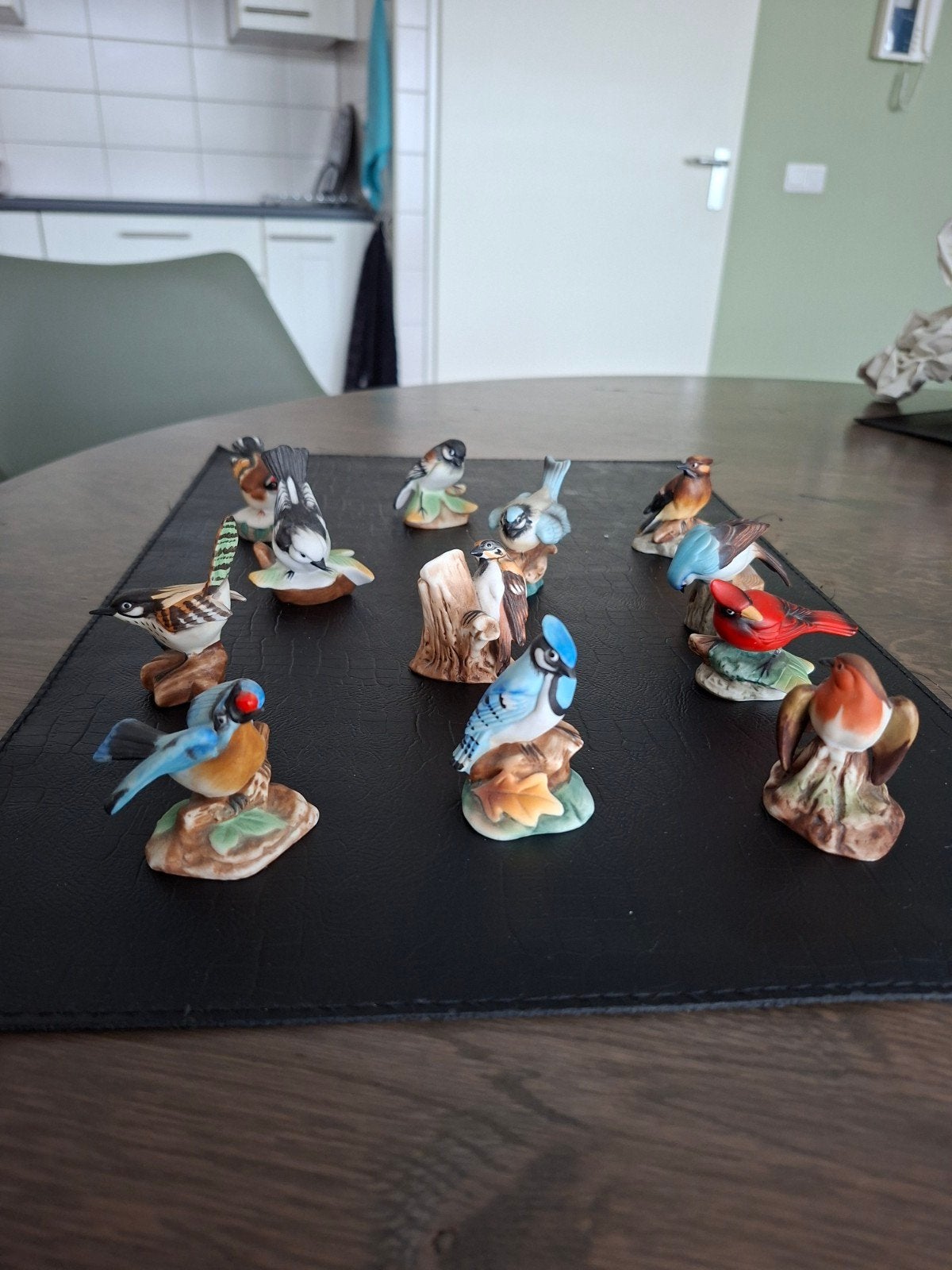 Complete Franklin Mint porseleinen vogelserie, Ophalen of Verzenden, Zo goed als nieuw, Dier