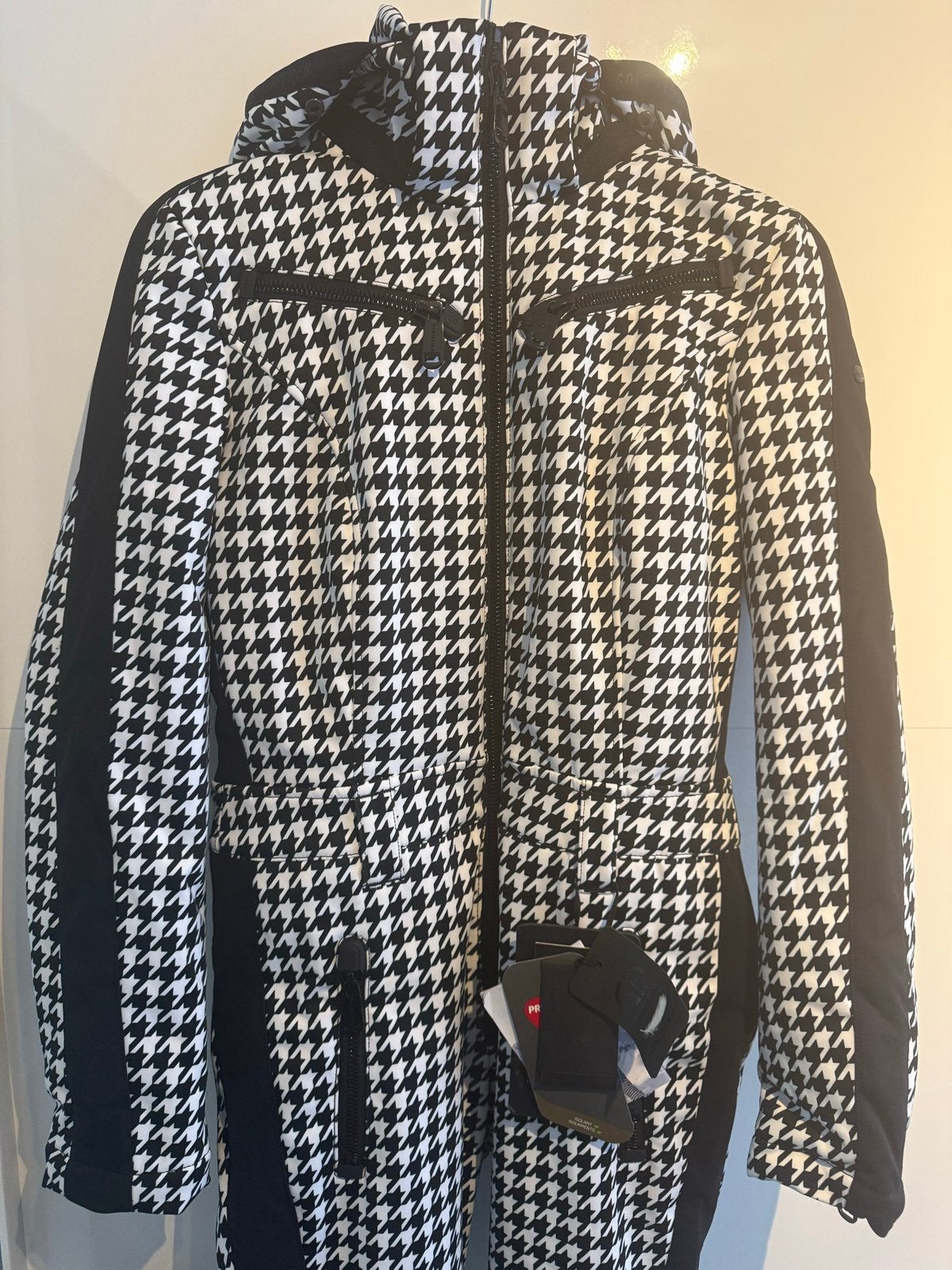 Goldbergh France Jumpsuit Dames Ski Pak Pied-de-poule, Kleding | Dames, Wintersportkleding, Ophalen, Nieuw, Maat 42/44 (L), Overige typen