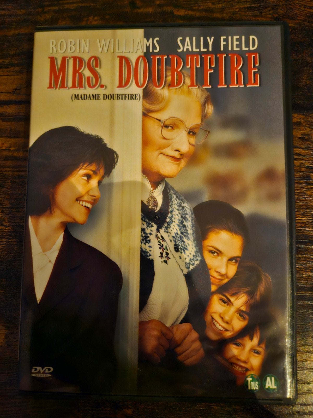 Mrs. Doubtfire op DVD - Komedie met Robin Williams, Nederlands, Alle leeftijden, Romantische komedie, Ophalen of Verzenden