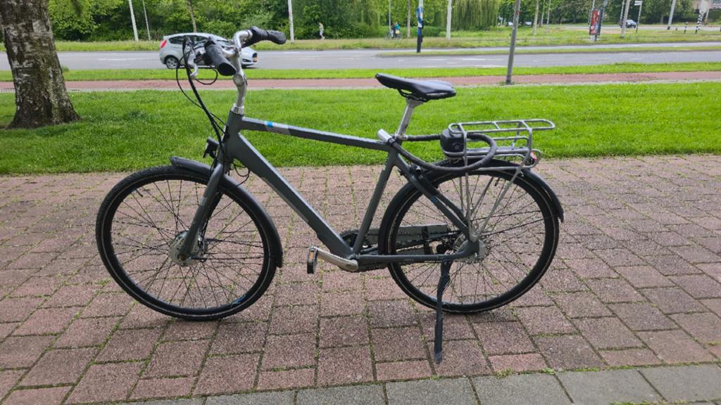 Mooie aluminium elektrische fiets (excl. accu), Ophalen, Gebruikt, Overige merken